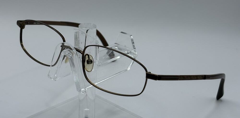 Scott Harris 155 01 Brown Metal Eyeglasses Frames 49-17-140